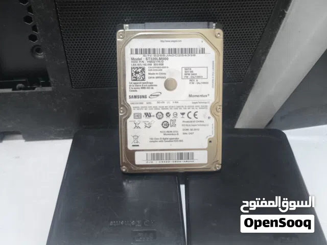 هارد دسك لابتوب بحالة ممتازة بحجم 320