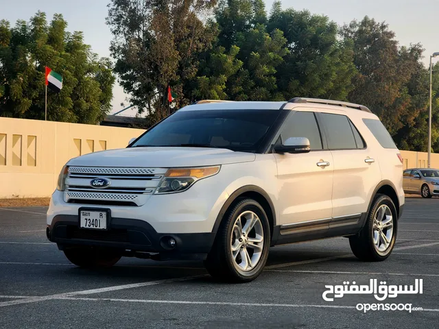 2013 Ford Explorer Limited / Gcc Specs / Top Option / Panoramic / Automatic seat folding / Leather