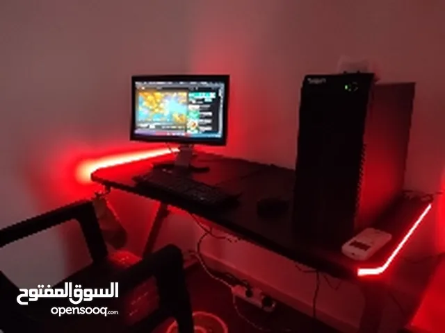Full system Corei7 with (RGB Gaming Desk.)