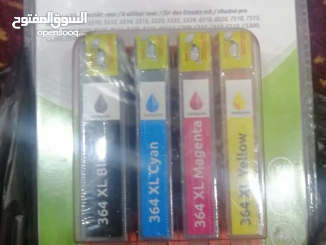 حبر طابعة اصلي اسود وملون hp364xl جديد