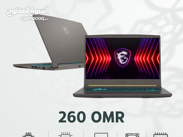 MSI Thin 15, Intel Core i5-13420H, 16GB RAM, 512GB SSD, RTX 2050 4GB, 15.6" FHD 144Hz