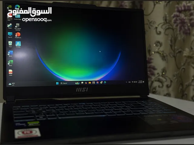 لابتوب من شركة MSI مستعمل للبيع
