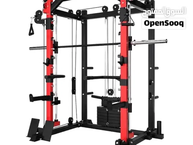 محطة تدريب احترافية كاملة – سميث + كيابل + عقلة