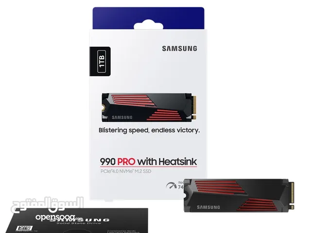 Samsung SSD 990 PRO 1 TB 40 omr سامسونج اس اس دي 990 PRO 1تيرا ذاكرة تخزين احدث نسخه