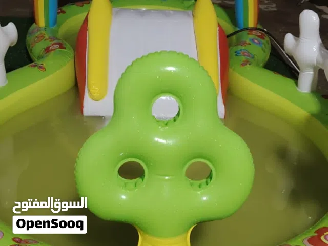 مسبح اطفال نفخ (3x1) يحتوي على سرسيحة و دوش