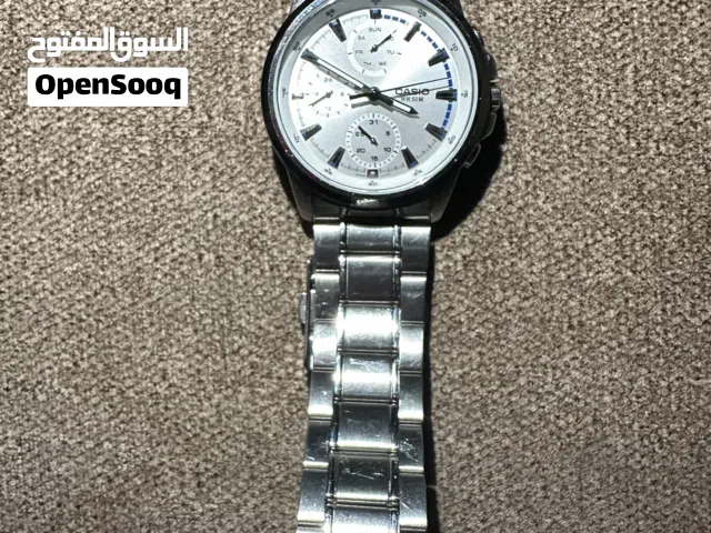 ساعه كاسيو اصليه مستعمل ونضيفه