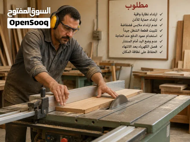 مطلوب فنّي في قص وتجميع الخشب MDF