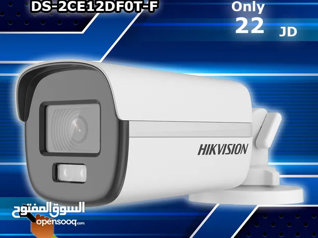 كاميرا Hikvision 2MP  خارجي برؤية ليلية ملونة  ColorVu موديل DS-2CE12DF0T-F