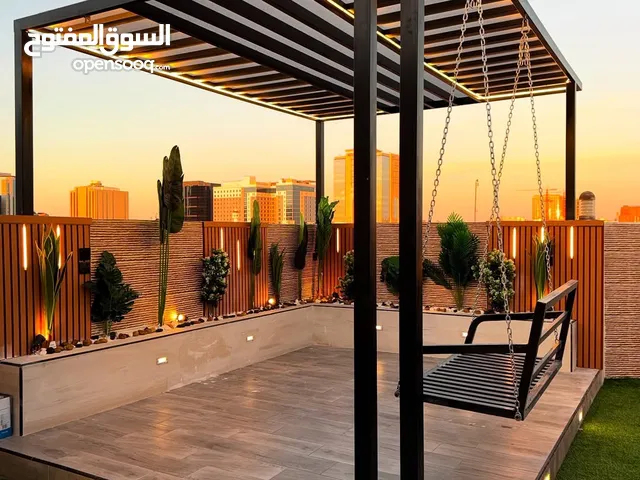 تنسيق حدائق /غرف ذجاج/جلسات خارجيه/احواض