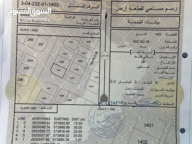 للبيع ارضين شبك بركاء السوادي جنوب فرصه لعمل استراحه