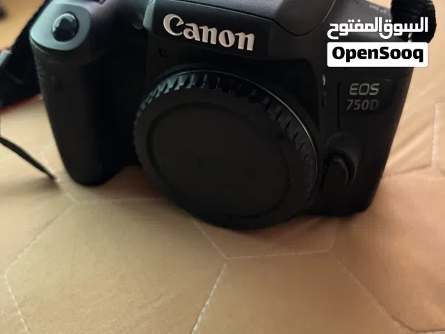 كاميرا كانون 750 دي مع 3 عدسات Canon DSLR 750D