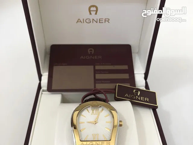 ساعة آجنر AIGNER جلد ،فخمة جدا في اللبس