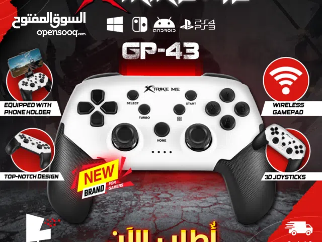 يد العاب جيمنغ اندويد  اركيد XTRIKE ME GP-43 PS4 PS3 ANDROID PC Wireless Gamepad