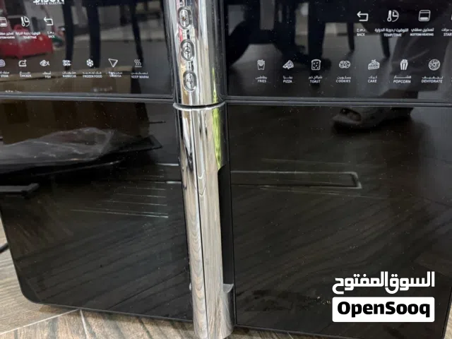 فرن المقلاة الهوائية الذكي إديسون AF558T، مزدوج بشاشة لمس وبرامج طهي متعددة