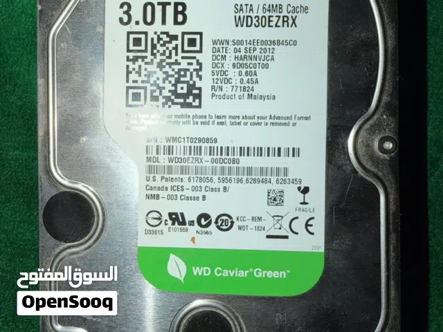 Wd 3 terabytes هارد ديسك