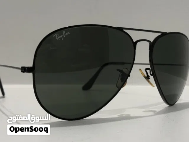 VINTAGE B&L RAY-BAN AVIATOR SUNGLASSES BLACK USA Bausch Lomb