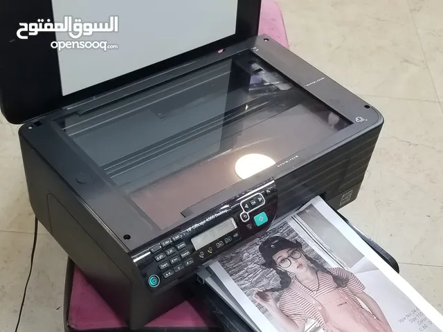 طابعة hp ملونة مع سكانر وفاكس فقط 130 شيقل