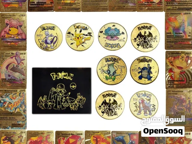 بطاقات و عملات ذهبية pokemon