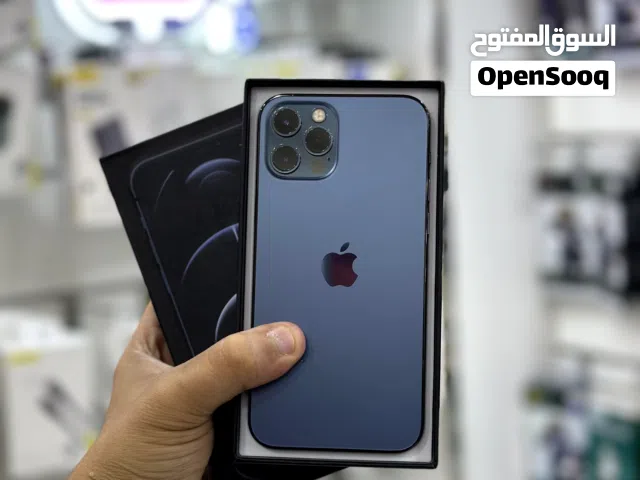 عرض خااص : iPhone 12 pro 256gb هاتف بحالة الوكالة بدون شموخ أو مشاكل مع ضمان و ملحقات و بأقل سعر
