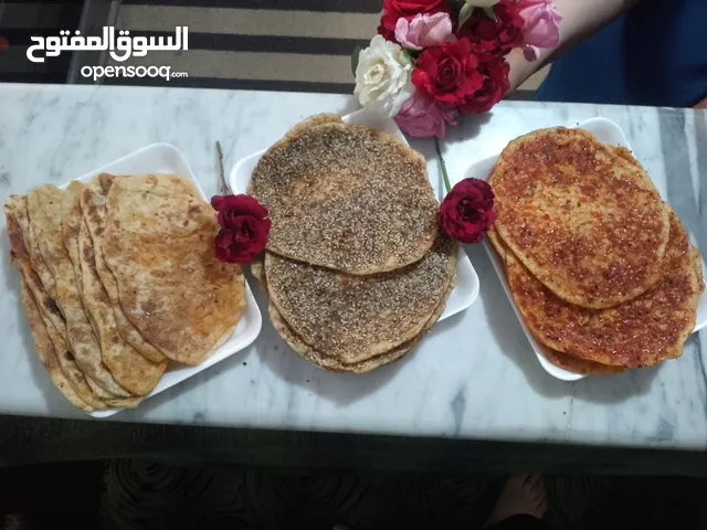 منقيش زعتر شنقليش محمر سوريا