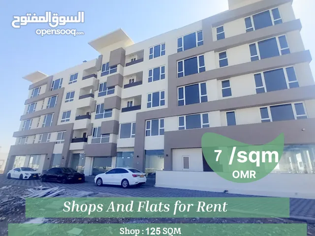 Shops And Flats for Rent in Al Seeb  REF 519GA