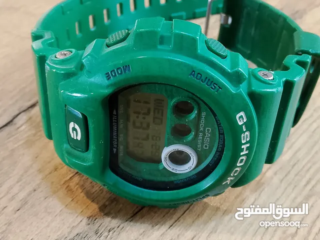 G-Shock org Casio green colour