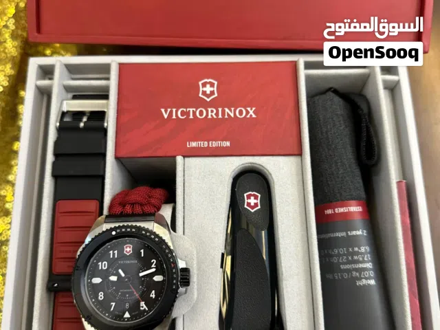 x، وهي ماركة سويسرية معروفة بالساعات والسكين السويسري