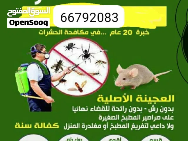 مكافحة حشرات بالكويت