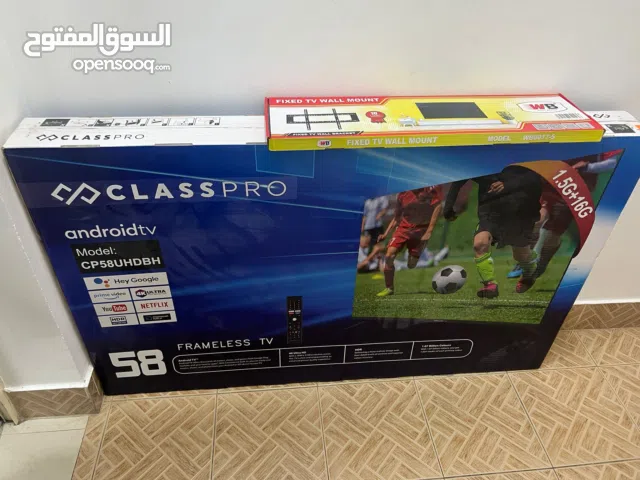 ClassPro, 58-Inch Smart LED TV Android UHD-4K
