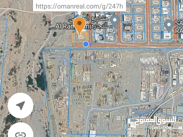 Parking Land for Rent in Muscat Al Jafnayn