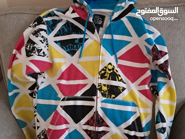 volcom full-zip hoodie, multicolour