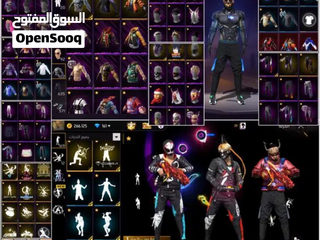 Free Fire Accounts and Characters for Sale in Sana'a