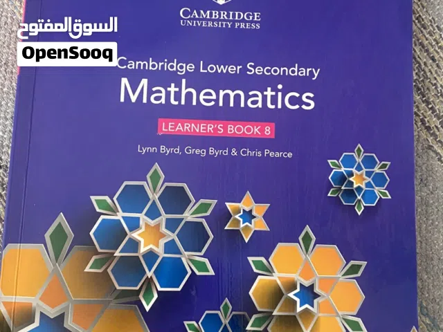 Cambridge lower secondary mathematics learners book 8