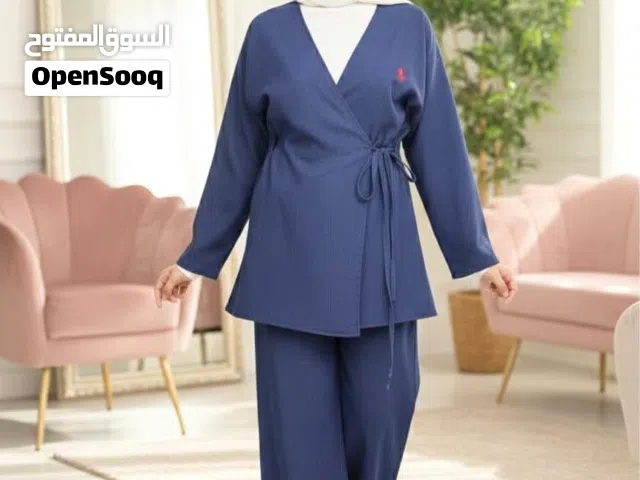 طقم جينز تريكو