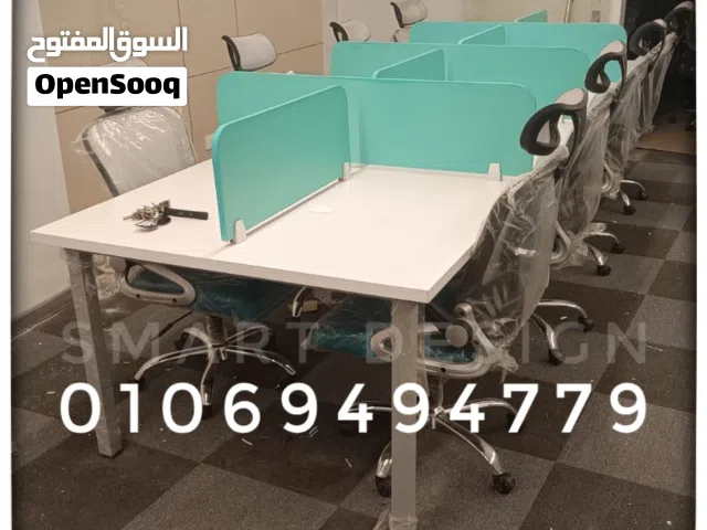 خليات عمل وركستيشن مكاتب موظفين متاح معاينه مجانيه للشركات والمؤسسات بالقاهره والجيزه