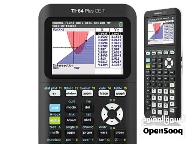 الة حاسبة Texas Instruments ti-84 plus ce-t