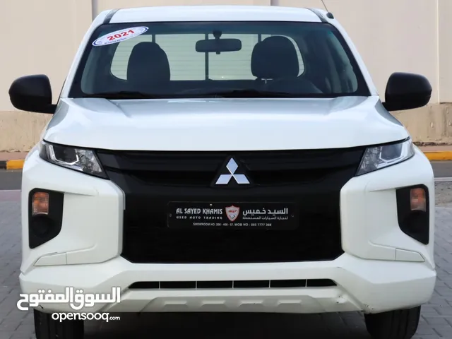 Mitsubishi L200 - 2021 - 2WD - GCC - Accident-free 2.4L- In Excellent Condition خليجى بحاله ممتازه