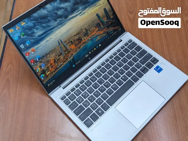 HP EliteBoook Metallic Body 13th Gen Core i5(8 CPUs)16GB RAM FREE Bag, Mouse Just like New