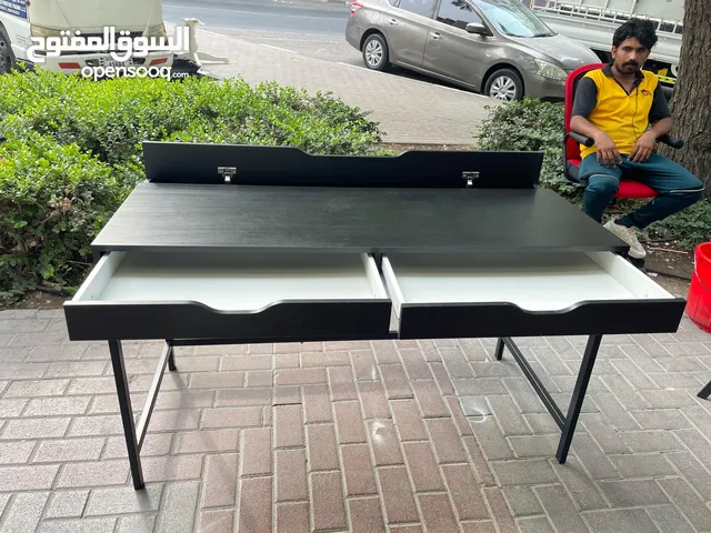 Study table for sale same like new with one chair table size 130x35