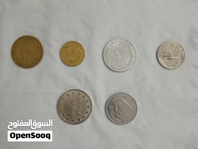 عملات عربيه  معدنيه قديمه واخطاء الصك