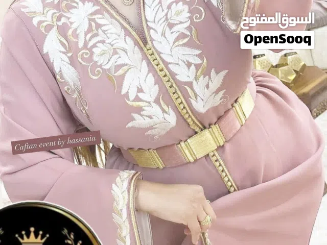 قفطان ملكي كريب حرير