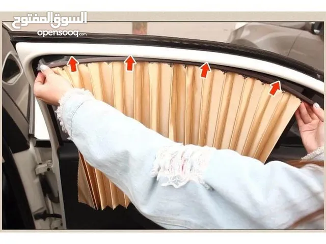ستارات مال السيارة طقم 4 قطع مناسب جميع السيارات جودة عالية سهلة التركيب