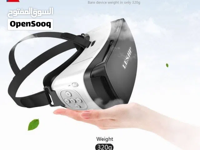 نظارة واقع افتراضي ذكية Space VR (موديل YY-01) مع أزرار تحكم مدمجة – كاملة بالملحقات .