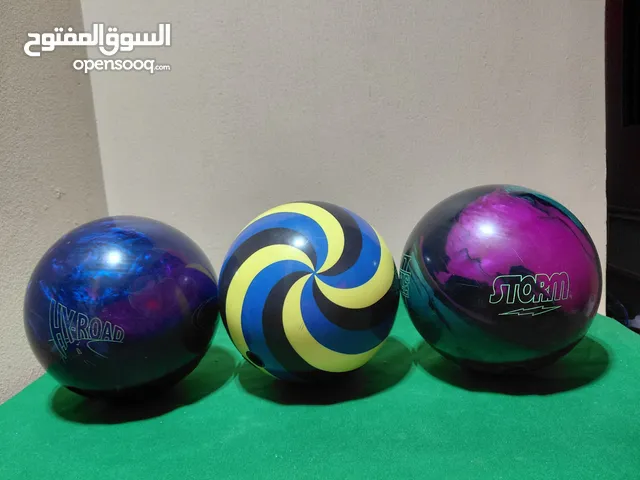 ثلاث كور Bowling صناعة امريكية مع الحقيبة