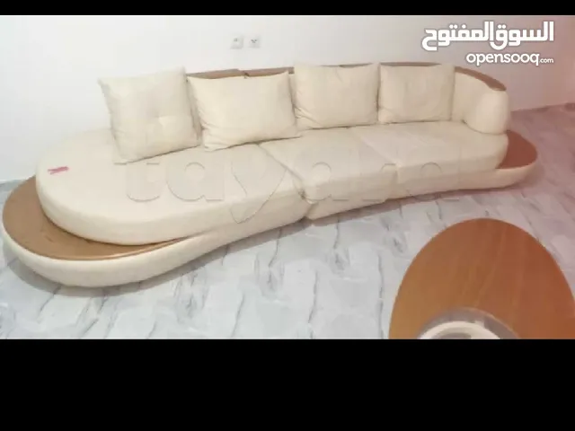 Salon semi cuir de meuble jareya