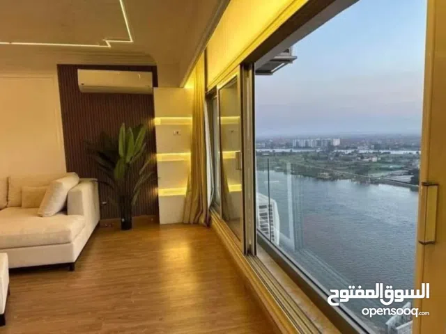 وحده فندقية علي كورنيش المعادي متأجرالك ب 5415 دولا شهرياً في فندق Reve du nail ڤيو الاهرامات Novara