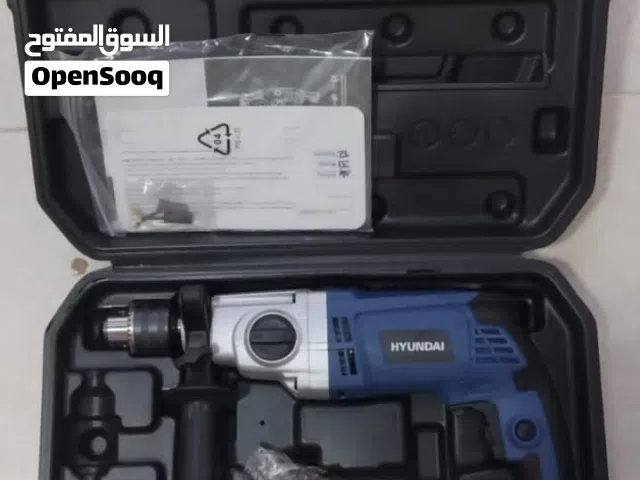 دريل يدوي شركة هيونداي HYUNDAI اصلي كهربائي فيه نظام مطرقة 1050 واط ثقب جدران خشب حديد مثقاب جدار طا