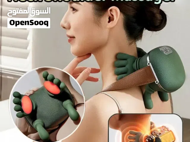 *جهاز تدليك ذكي قابل للارتداء – راحة متنقلة أينما كنت!*