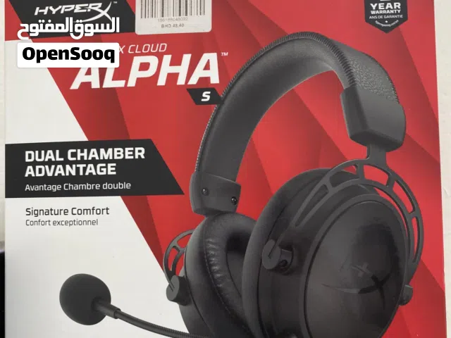 Hyperx cloud alpha s black