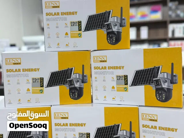 كاميرا مراقبة بالطاقة الشمسية تدعم السيم كارد 4G ضمان سنة